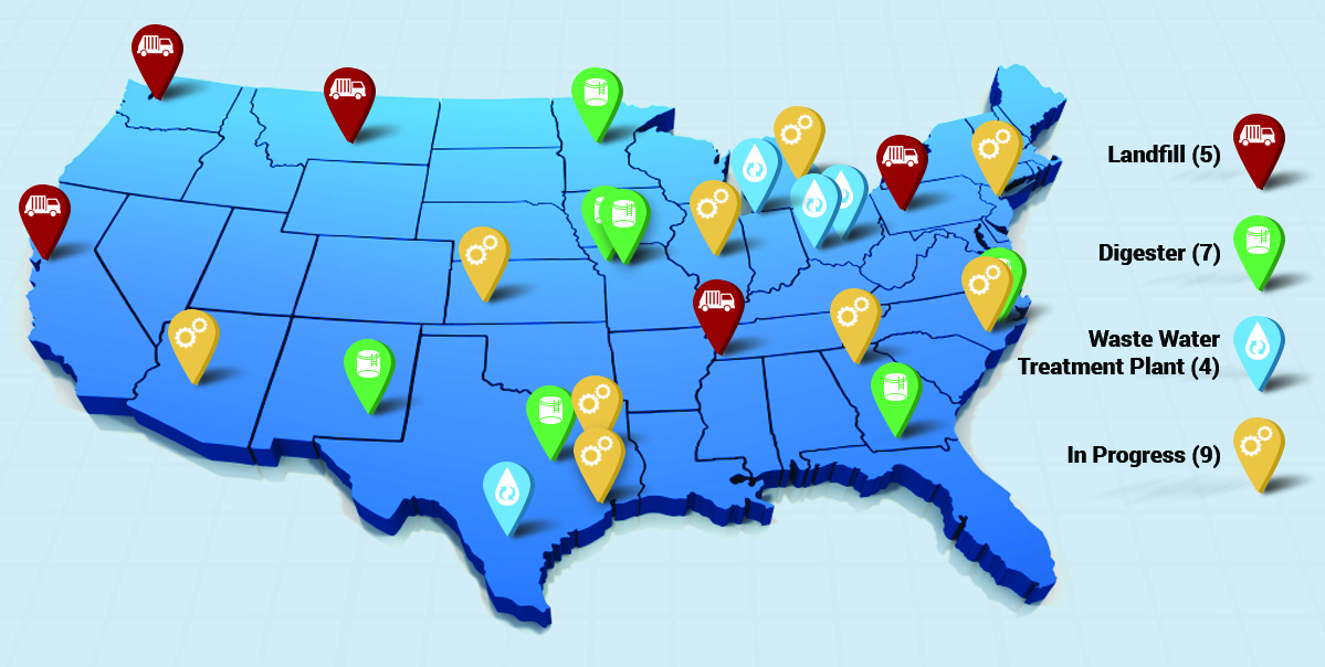 Gas Processing Systems Map